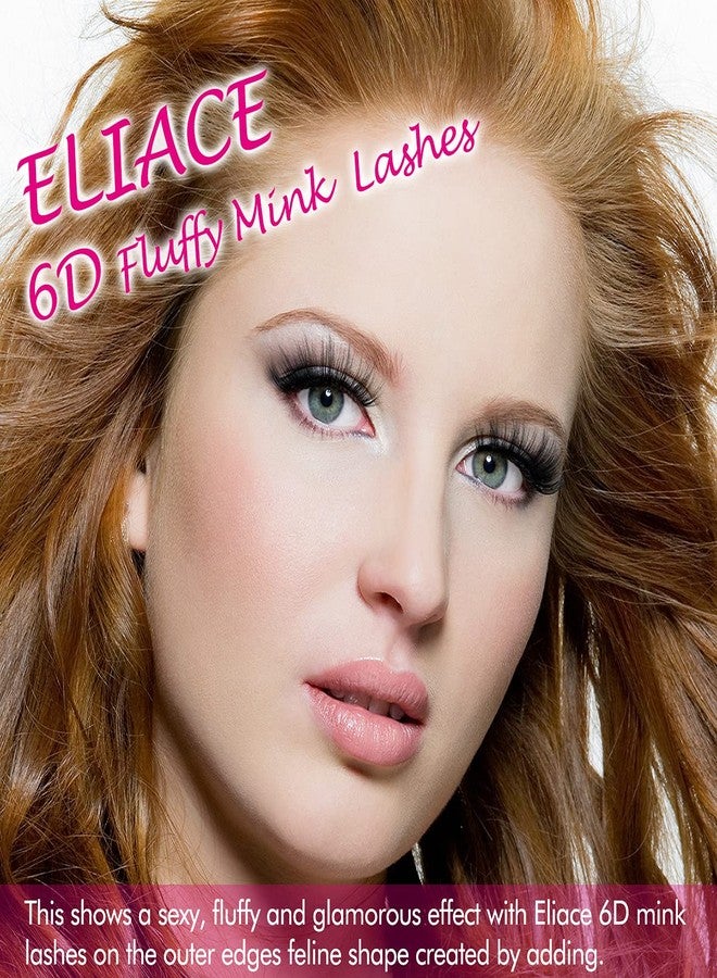 Eliace False Eyelashes Natural look Cat Eye Lashes Wispy Strips,6D Volume Mink lashes 30 Pairs 10 Mixed Styles Fake Eyelashes Pack,Wispy Eyelash Soft Reusable Dramatic Fluffy Beauty Lash Wholesale - Image 2